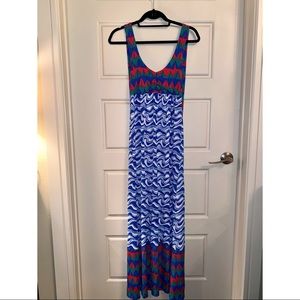 Tracy Negoshian Maxi Halter Dress
